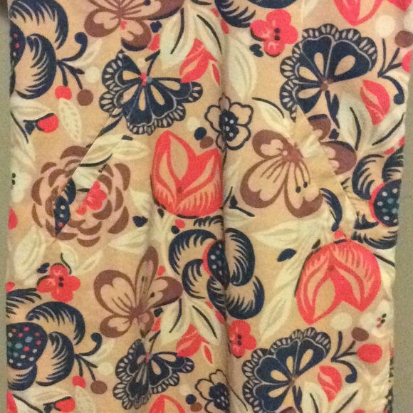 Boden Floral Dress with Pockets Size 6R - Picture 4 of 8